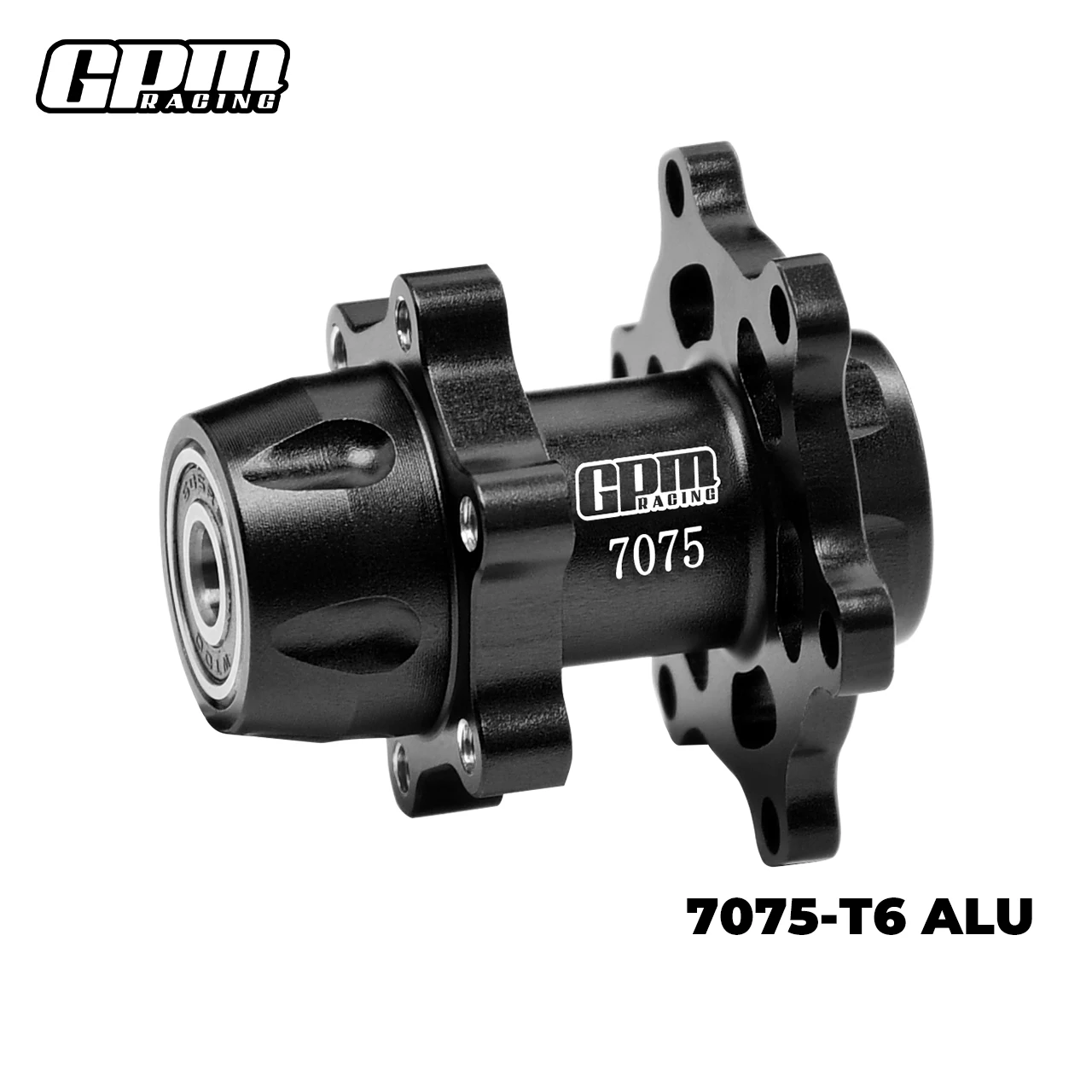 GPM Améliorations En Aluminium 7075-T6 Avant Moyeu De Roue Hexagonale (Plus Grands Roulements Intérieurs) pour Losi-1/4 PromPain-Mx Moto Rtr, Fxr-Los06000