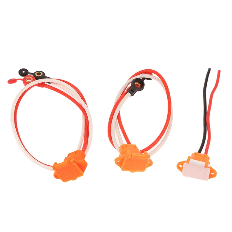 

Универсальный комплект аксессуаров для электромобилей с разъемом для аккумулятора 12AWG, вилкой для зарядки скутеров и велосипедов