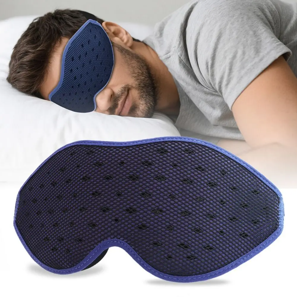 

3D Contoured Blocking Light Eye Mask Concave Molded Block Out Light Sleeping Aid Eye Patch Breathable Soft Padded