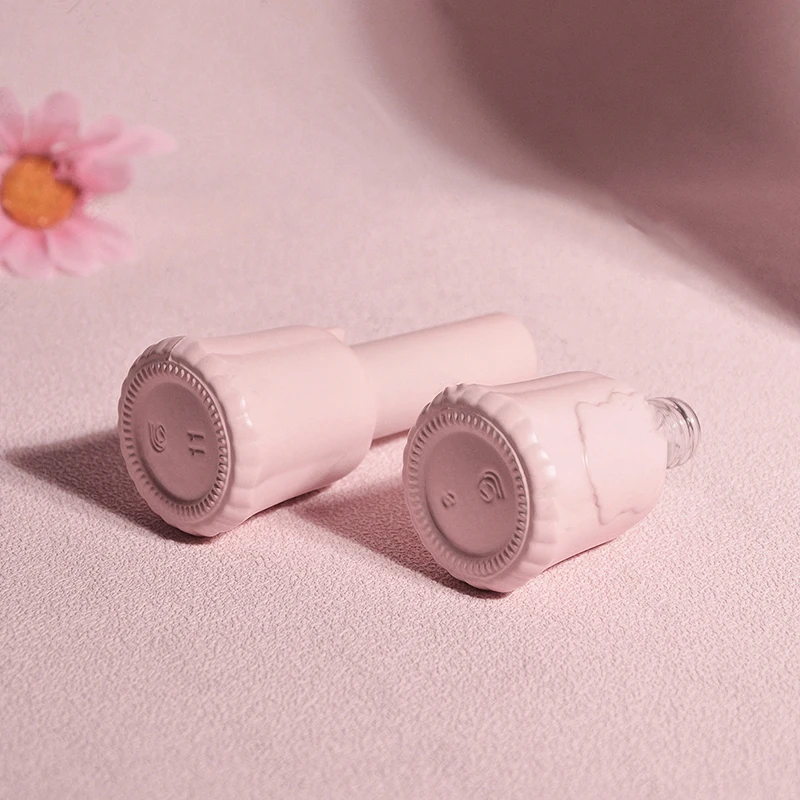 1 Stück 12 ml Glas-Kosmetikbehälter – nachfüllbare Flasche für Nagellack, Schönheitsöl und Hautpflegeverpackungen