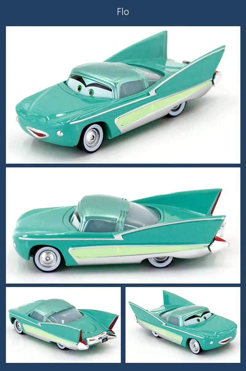 Pixar Cars 2 3 Lightning McQueen Cruz Ramires Sterling Ramone Traktoren Legierungsautomodell Kinderauto Spielzeug Geburtstagsgeschenk – Detail 7