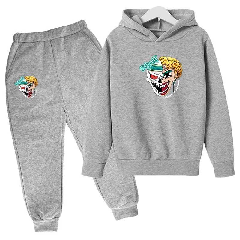 Joker bedrukt jongens sweatshirt kinderkleding meisje buitenkleding voor kinderen van 1 tot 12 jaar winter kinderen set casual tops