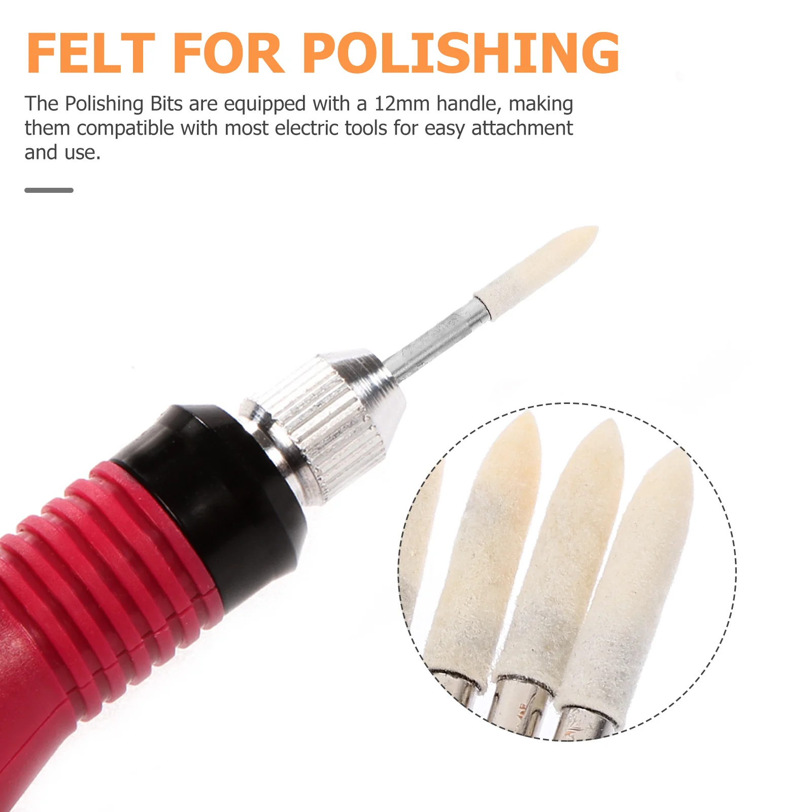 12 قطعة 3 مللي متر ورأى الصوف طحن رؤساء تلميع الملحقات تصميم متعدد الاستخدامات سهلة التركيب ورأى للتلميع