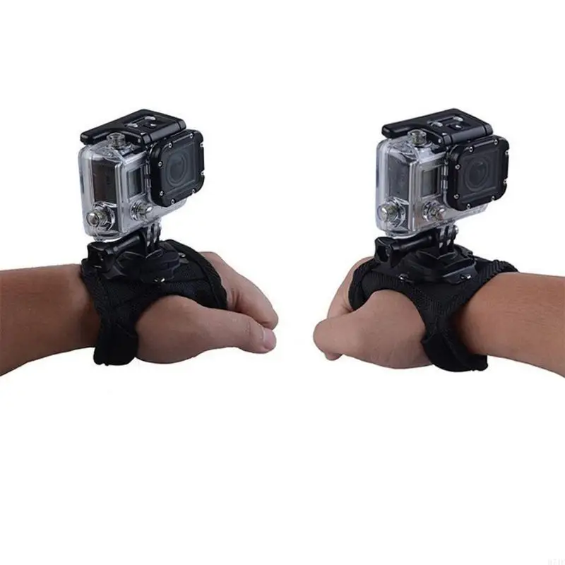 H7JF Handriemengürtel Stativ -Halterung für Held 8/9 Handschuh Handgelenkband 360 Grad Rotation Stativ Mount