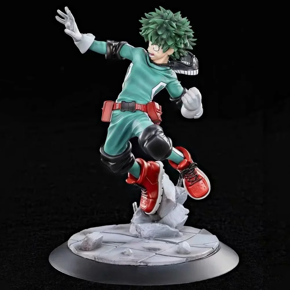 Figura de Anime Midoriya Izuku Midoriya Izuku figura de acción Midoriya Izuku estatuilla pedestales de PVC modelo juguete colección estatua regalo