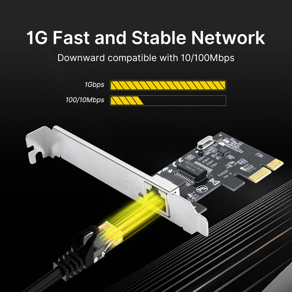 1gbps pcie para rj45 1000mbps placa de rede rt8111h 100mbps/1g rj45 interface gigabit ethernet pci express x1 x4 x8 x16 adaptador