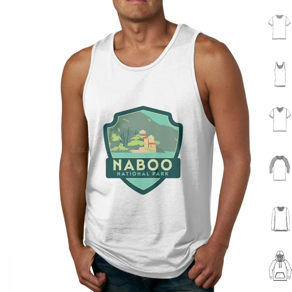 Camisetas sin mangas del Parque Nacional Naboo, Jedi Skywalker, Anakin, Luke Skywalker, Han Solo, película espacial, ciencia ficción, Obi Wan
