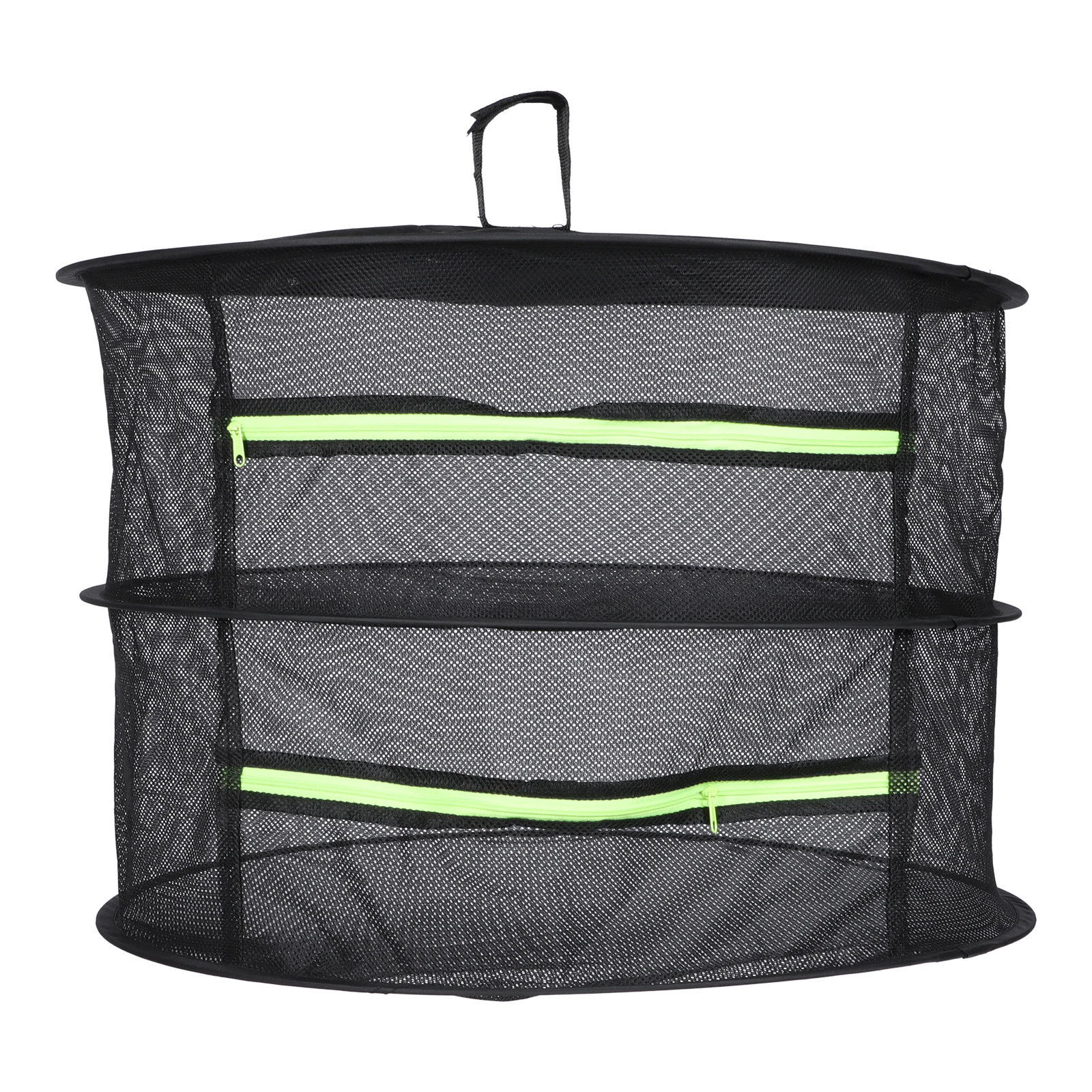 

Plant Drying Net Foldable Steel Ring Mesh Rack for Herbs Vegetables Two-layer Drying Mesh Lightweight Sturdy Air Dry Indoor