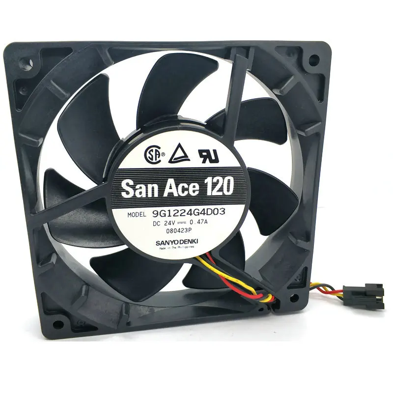 

New Original 9G1224G4D03 24V 0.47A 120*120*25MM Cooling fan hzdo