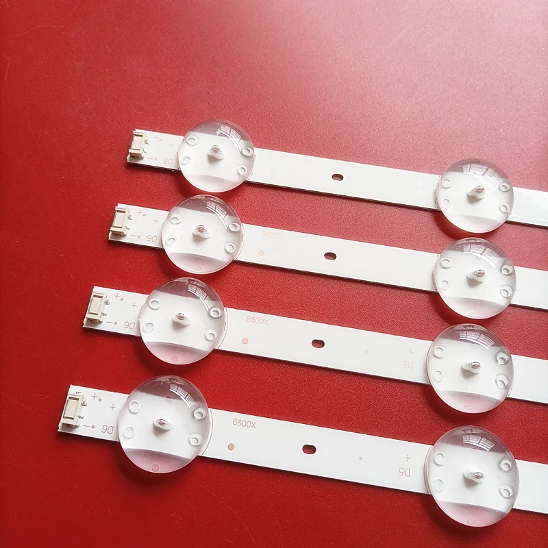 4PCS LED Backlight Strip for 55V20 55G20 55G30 55U5 55M9 55K5C 55K5A 7794-655000-D260 43MK-W55G20-YAP00 5850-W55000-AP00