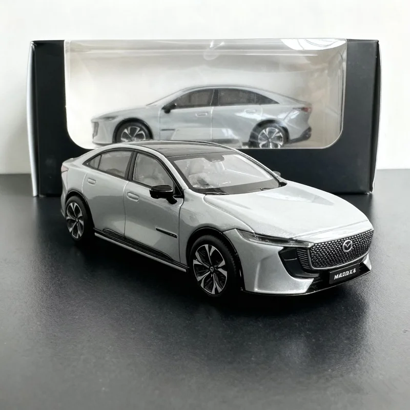 1/43 مازدا EZ-6 سبيكة سيارة رياضية نموذج دييكاست المعادن الطاقة الجديدة المركبات الكهربائية نموذج سيارة مصغرة مقياس محاكاة الاطفال هدية