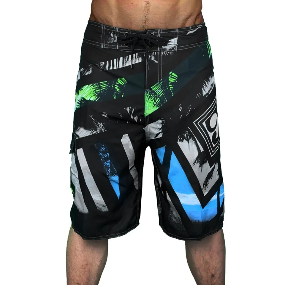 

Mens Beach Pants Fashion Casual Fitness Sports Shorts Plus Size Five Quick Drying Trousers For Man Summer Surf Swim Shorts