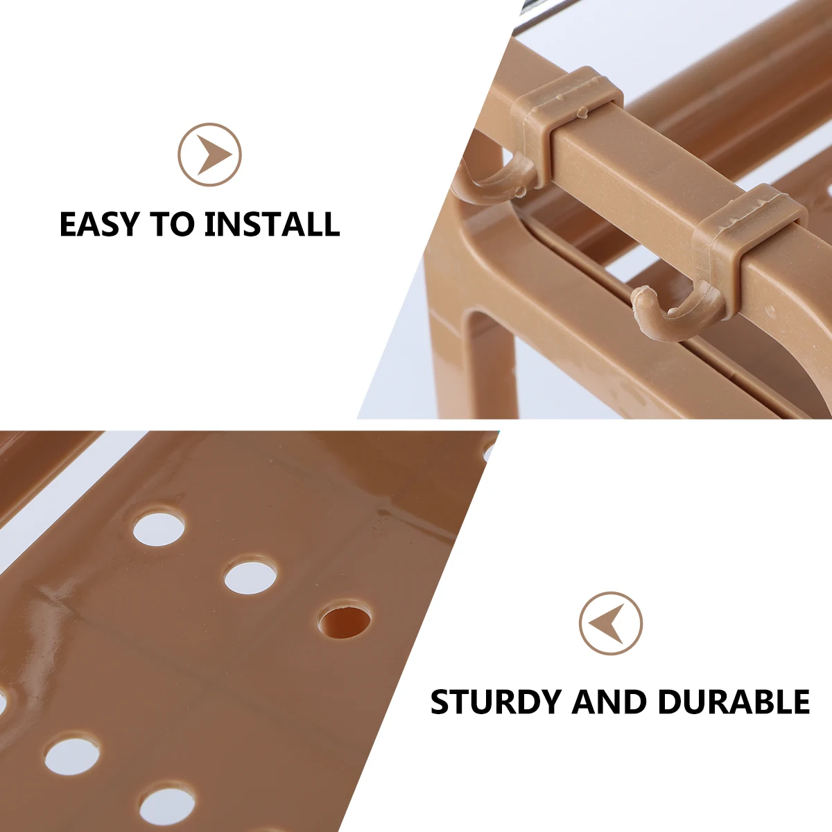 

1set 1Set Kitchen Storage Shelf Double-Layer Rack For Spices Cooking Utensils Organizer Storage Holder Kitchenware Shelf