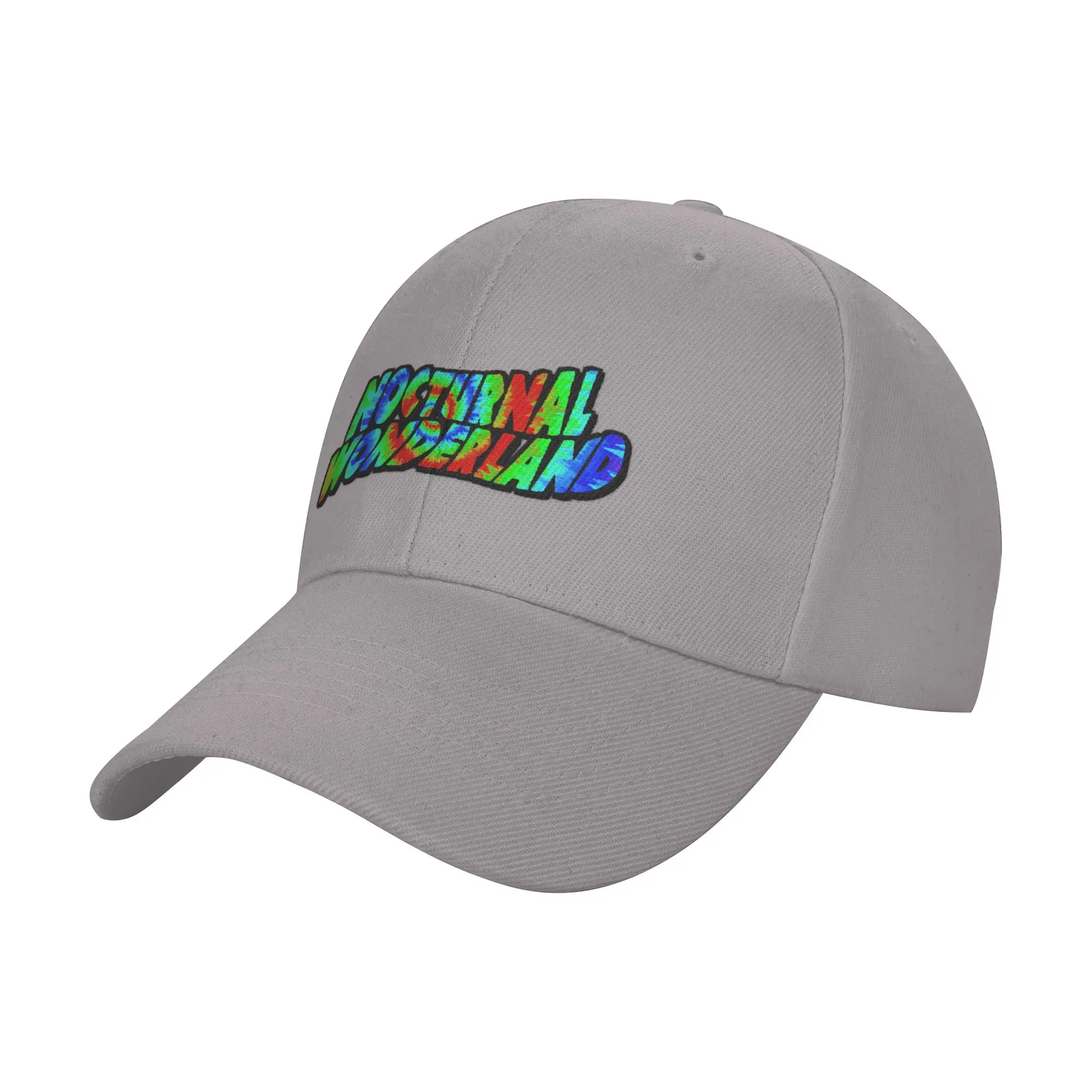 Hot Sale Nocturnal Festival Tie Dye Rave Logo Merch Music Camping Art Baseball Cap  Durable Hat Women's  Family Trip Hat Women's