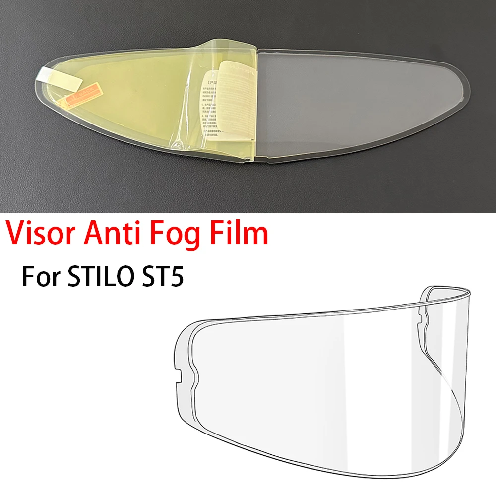 Helmet Visor Film Anti Fog Film Sticker For STILO ST5 Helmet Lens Anti-fog Accessories For Arai