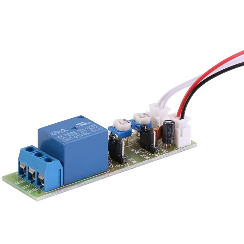 Módulo de retardo de tiempo, temporizador de relé de tiempo de ciclo ajustable, módulo de encendido/apagado, CC 24V 0-15 Min