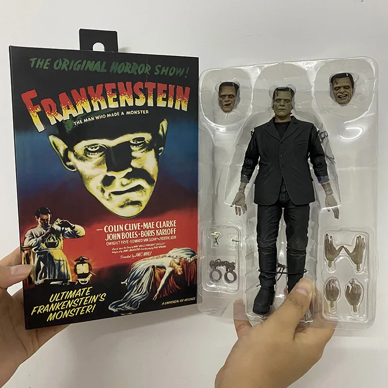NECA Frankenstein Action Figure Mary Shelley\'s Film 1931 Movie Collection Model Toy Doll Birthday Persent