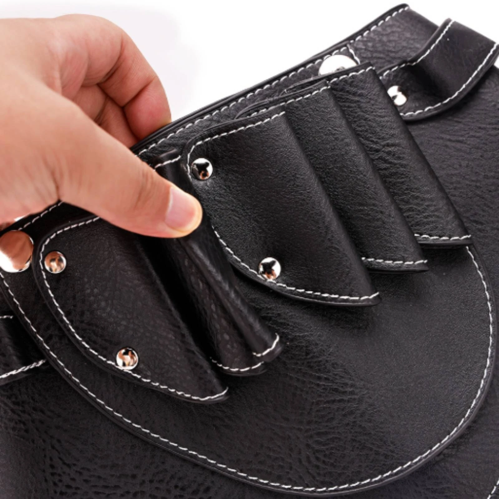 Hairstylist Waist Tool Pouch Lightweight Waist Tool Pouch with Detachable Scissor Holder Holder Adjustable Multi-Pocket