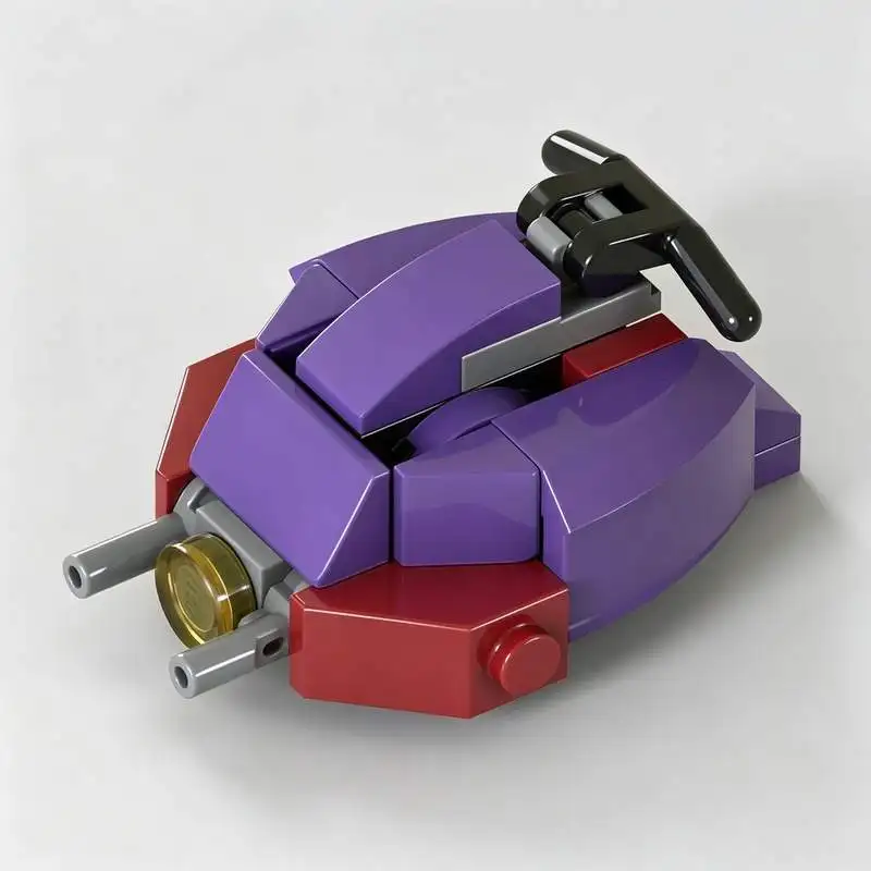 NEW 27Parts Purple Atmospheric Scout Speeder Model Building Blocks Compact Sci Fi Vehicle Assembly Toy Collection Display Gift