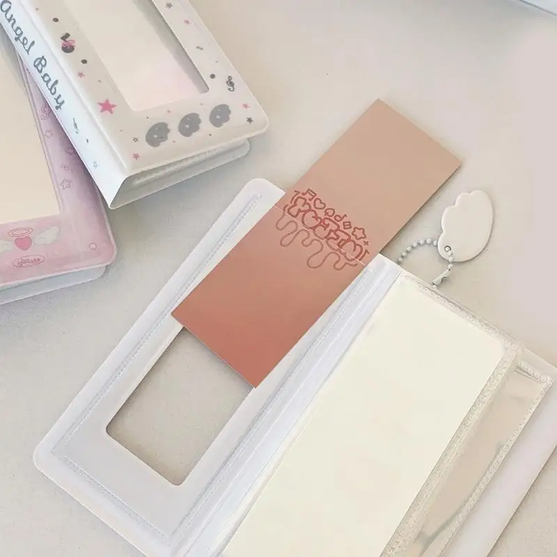   6x2.2Inch Photo Album 20 Pockets Card Organiser Water Resistant Card Collection Album for Collector Student Home Traval