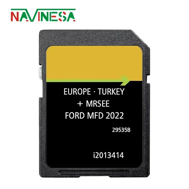 Map Sat Nav Update for Ford Kuga 2012-2015 Software Version MFD 2022 for Ford Europe SD Card