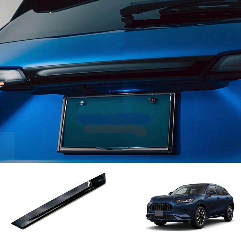 Car Exterior Rear Door Trunk Strip Tailgate Edge Moulding Trims Cover For Honda ZRV ZR-V HR-V HRV 2022+