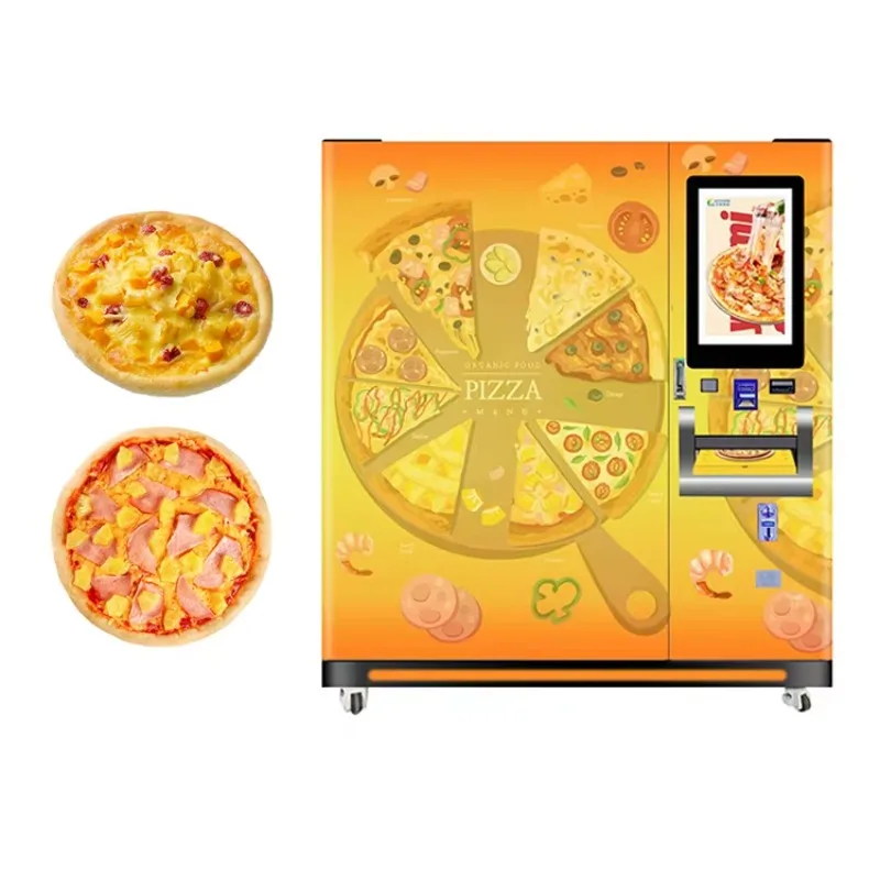 Máquina expendedora de pizza autoservicio inteligente, superventas, hecha en China, máquina de pizza completamente automática