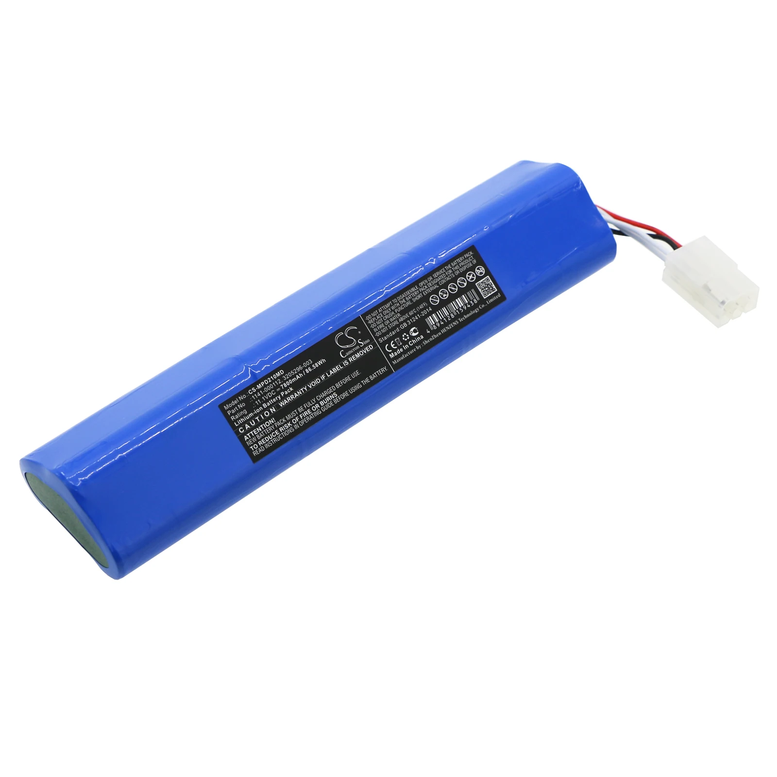 Replacement Battery for Physio-Control Lifepak 20e Defibrillator - 11.1V 7800mAh Li-ion Powered