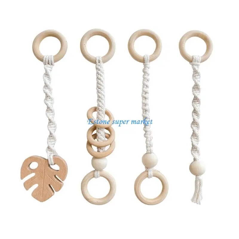 090b-4-pieces-wooden-baby-gym-toy-hanging-activity-playing-gym-toy-set-newborn-gift