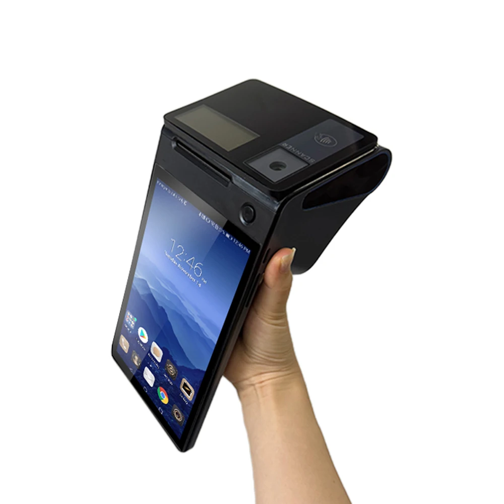 الحنفية الدفع أندرويد 14 8 بوصة 3 + 16G ثماني النواة يده Pos محطة الطلب تلقي Pos آلة اللمس المحمول Pos Z150