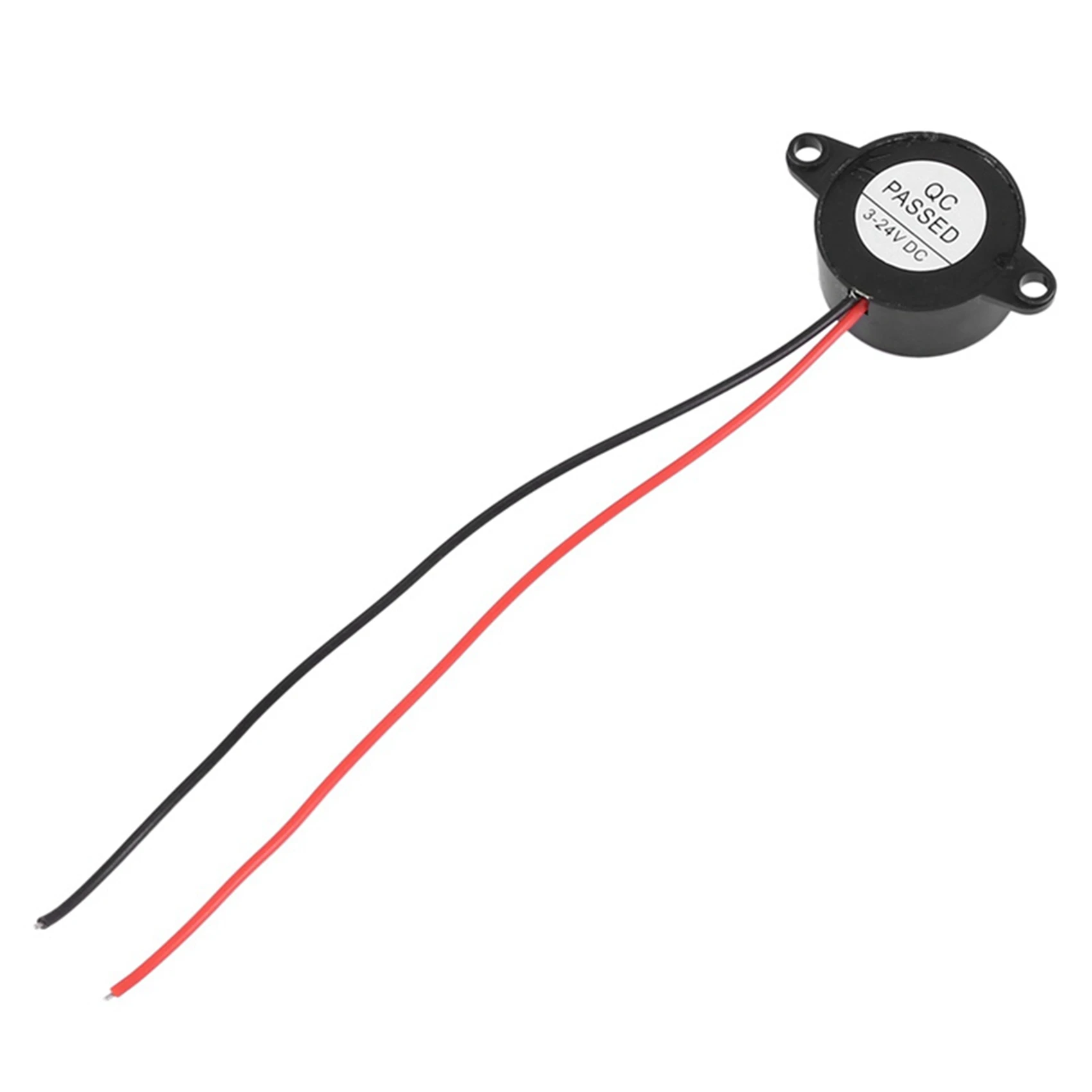 Pro 20 pezzi DC 3-24V 85DB allarme cicalino elettronico sonoro nero 23 x 12 mm