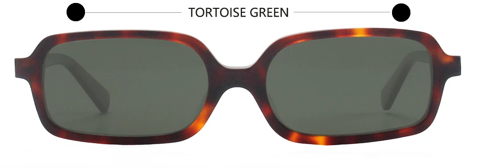 Y2K Acetat Rahmen Kleine Rechteck Sonnenbrille Frauen Polarisierte Sonnenbrille Für Männer Outdoor Gradienten Linsen Koreanischen Stil UV400 – Detail 7
