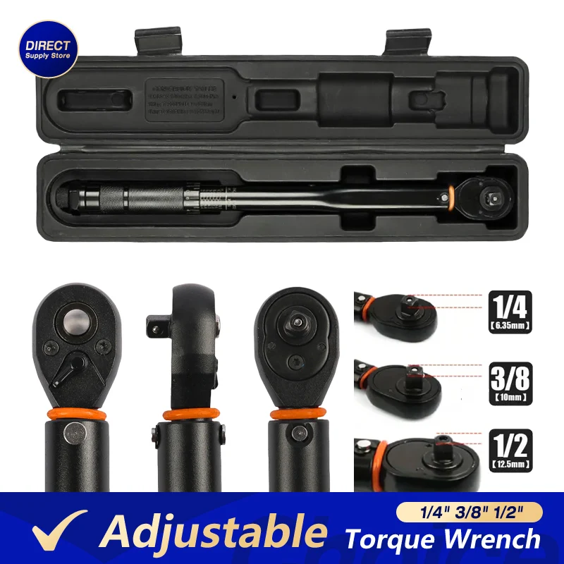 Adjustable Torque Wrench 1/4