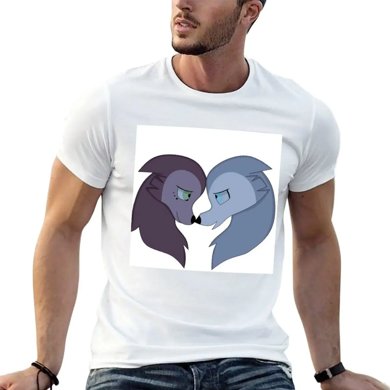 Wolfwalkers Night (Robyn & Mebh) T-Shirt plain graphic shirts anime t shirts anime black t shirts for men