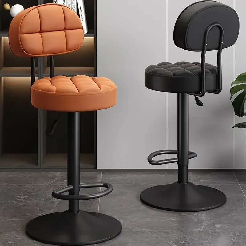 Chairs Homecash Register Counters Rotating Bar Stools Adjustable Backrests High Legged Stool