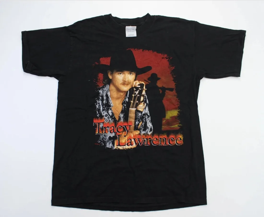 

Винтажная футболка Tracy Lawrence 1977.