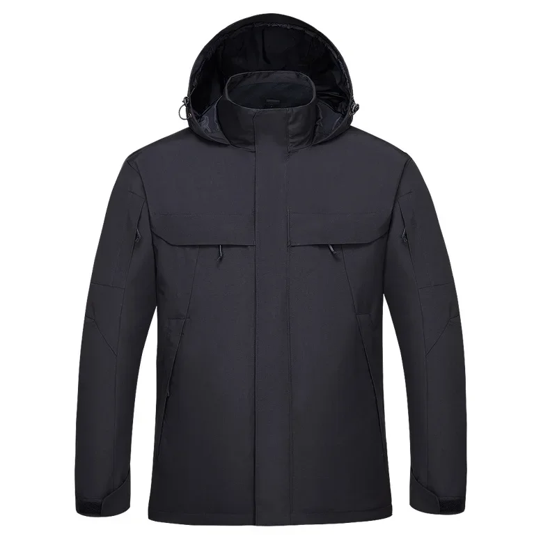 Thunder God Three in One Tactical Charge Coat Detachable Two Piece Set Thickened Windproof and Cold Protective Clothing