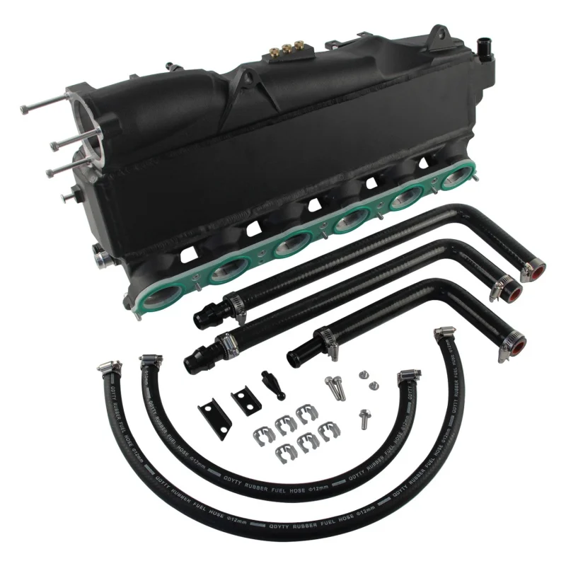 

Верхняя планка и пластина интеркулера, коллектор зарядки воздушного охладителя для Gen 2, BMW B58 G-Series M240i M340i M440i, 3,0 л, черный алюминий с ЧПУ