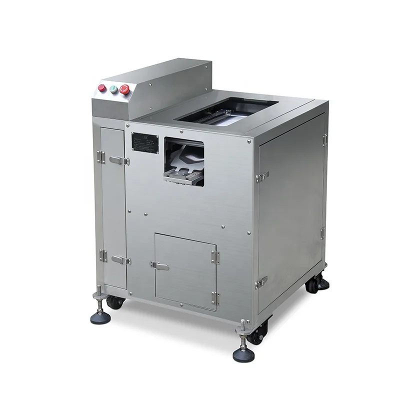 High Speed Fully Automatic Industrial Oblique Angle Cutting Salmon Fish Fillet Cutter Slicer Machine