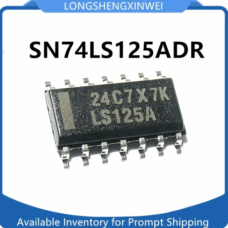 1PCS SN74LS125ADR Silk Screen LS125A SOP-14 New Original Buffer/driver Chip in Stock