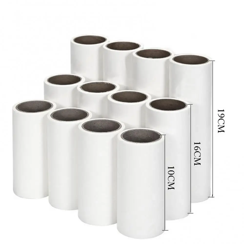 Roller Replacement Paper Reusable Pet Hair Clothes Carpet Tousle Remover Lint Sticky Wool Dust Hair Remover Roller Brushes Paper