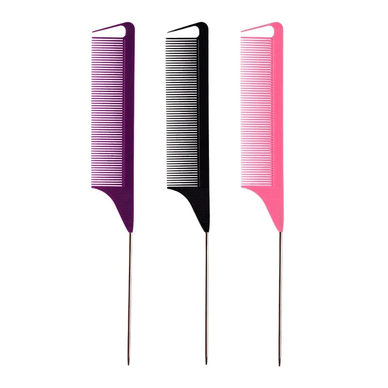 

High Quality Hot Selling for Salon Hair Care Hairdresser Styling Tool Professional Pointed Tail Hair Comb Salon Cut Comb Styling
