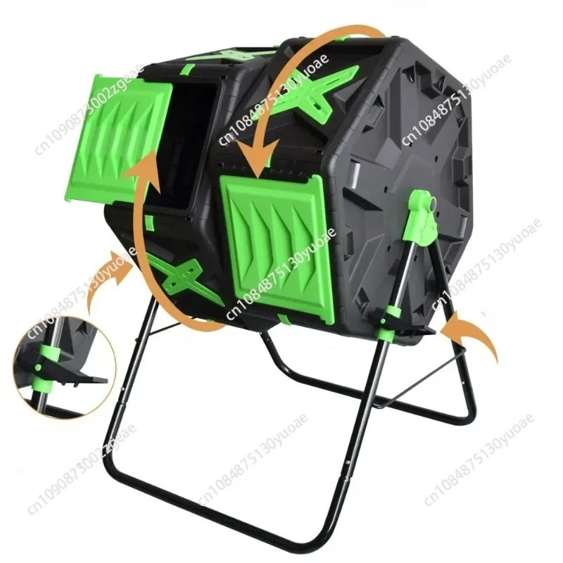 

Fertilizer flip compost bucket Composting box garden products double warehouse large warehouse door
