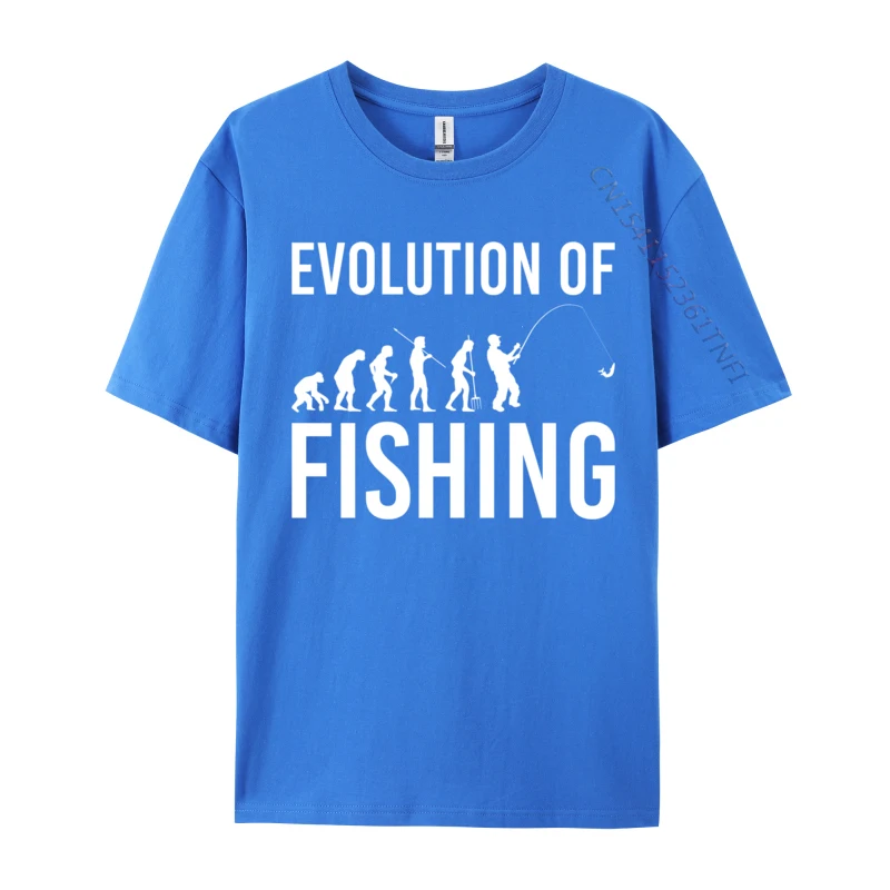 Evolution Of Fishing Salmon Fishing Fisherman 3d Printed Tshirts Casual Funny Mens Tops Shirts Casual Tops Shirts Cotton