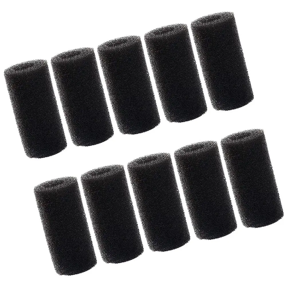 10Pcs Filter Protective Sponge Sleeves High Efficiency Aquarium Fish Tank Inlet Pre Filter Sponge Pads Replacement Accessories