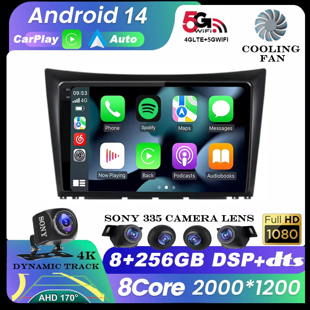 Android 14 For Dongfeng S30 H30 Cross 1 2011 - 2018 Car Radio Multimedia Video Player Navigation Stereo GPS No 2Din 2 Din DVD