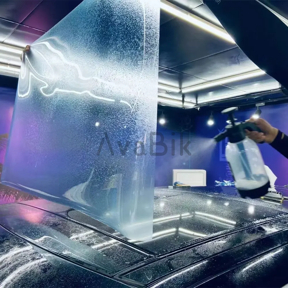 for Tesla Y 2025 Really TPU Pre-cutting ppf gloss Light blue Vinyl PPF Light black Car sunroof protection and heat insulation UV