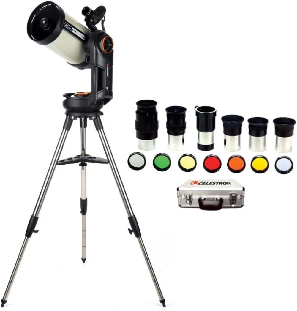 NexStar Evolution 8 EdgeHD Telescope + Celestron Eyepiece Accessory Kit Perfect for Astroimaging and Visual Astronomy