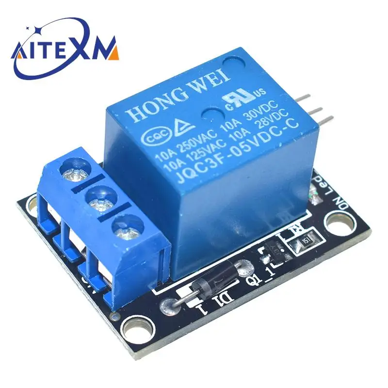 JQC3F-05VDC-C KY-019 5V One 1 Channel Relay Module Board Shield For PIC AVR DSP ARM for Arduino