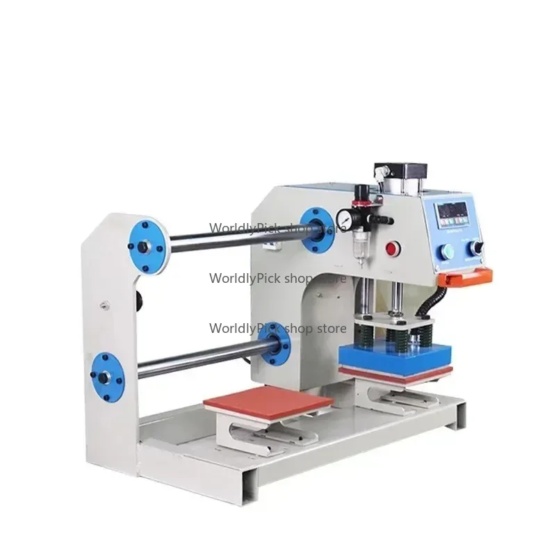 Теплопередающая печать Пневматическая гладильная машина для печати этикеток, горячее тиснение